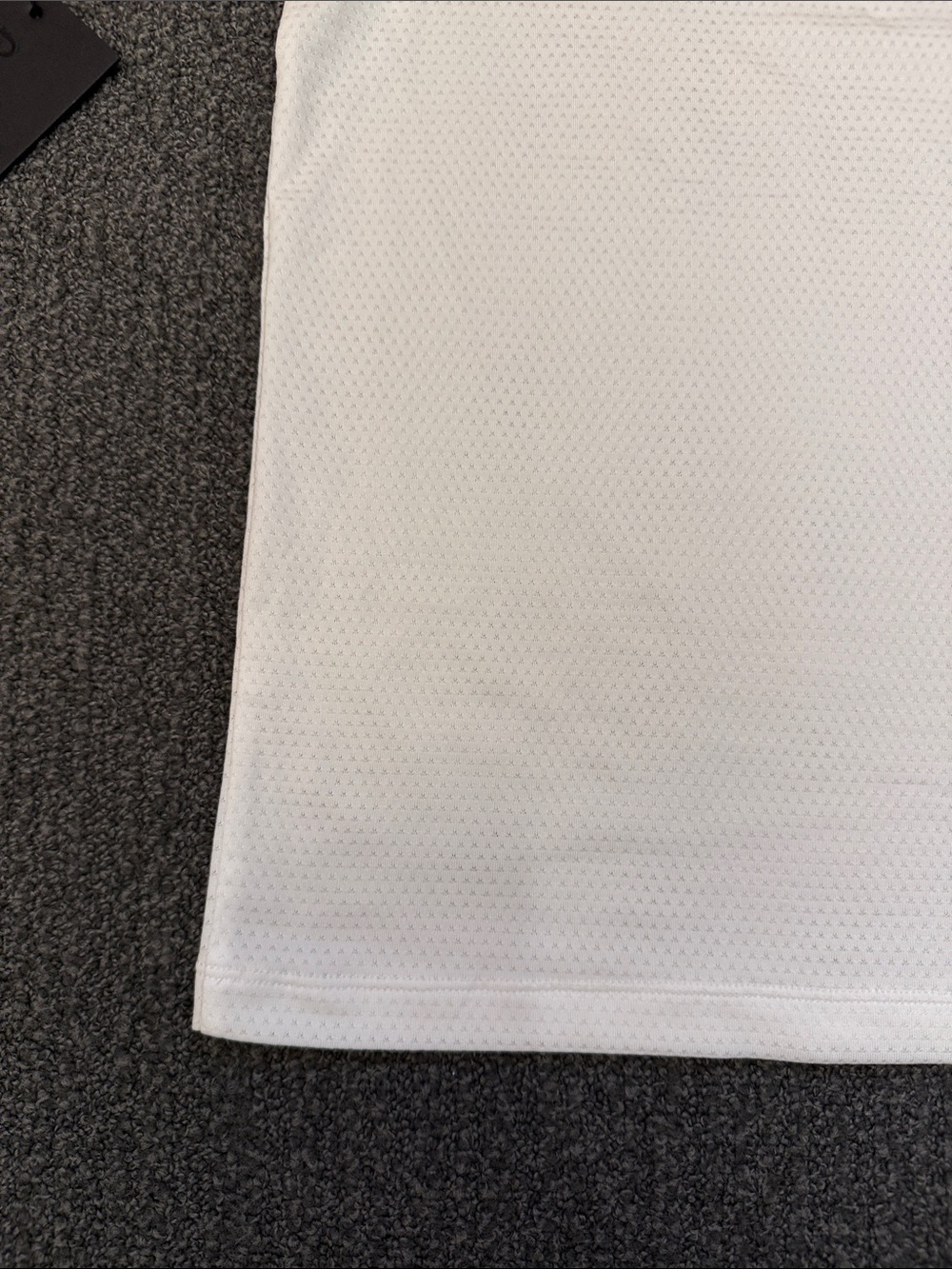 Bandit Women’s Micromesh Relaxed Tee in White - Picture 8 of 9